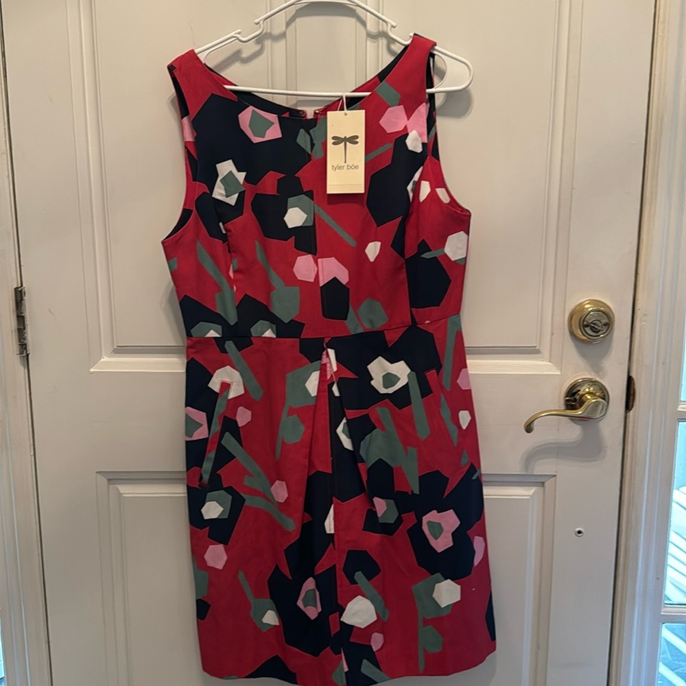 Tyler Boe pink flower dress  size 10